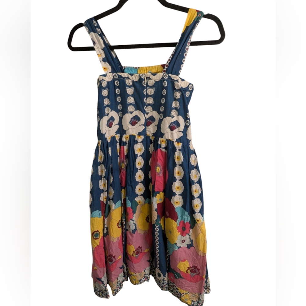 Review Australia Unique Girls Size 10  Floral Sundress Lined With Underskirt